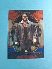 Omos 2023 Panini Select Prizm Concourse WWE Wrestling Card # 20 I6619