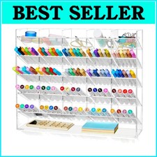 Versatile Acrylic Stationery Organizer: Perfect for Office, Study, or Bedroom