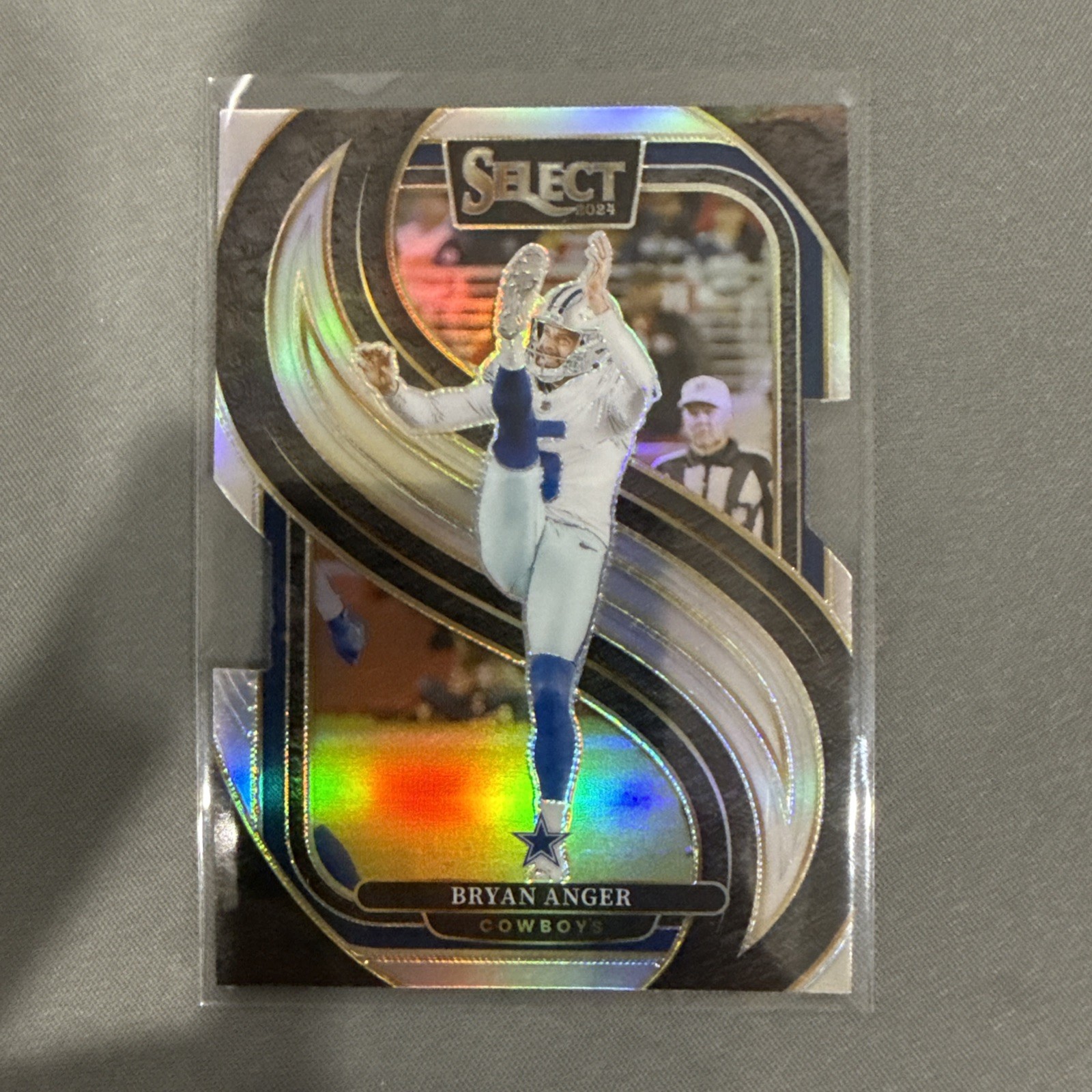 2024 Panini Select - Premier Level Bryan Anger #141 Silver Prizm Die-Cut