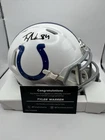 Tyler Warren Signed Indianapolis Colts Mini Helmet Fanatics