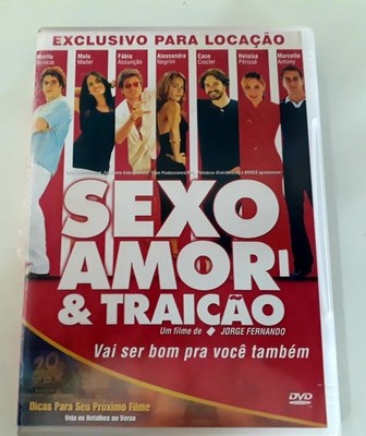 DVD Sexo, Amor e Traicao [Subtitles English+Spanish+Portuguese] Region ALL