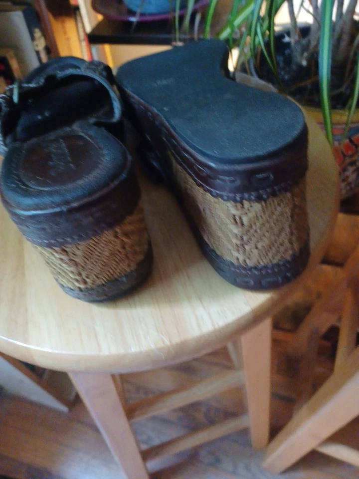 女式 8.5 码楔形鞋 波西米亚氛围 — 第 4/4 张图片