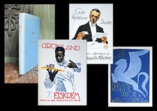 1926 Hohlwein Plakate Werbung Reklame H. K.  Frenzel Ludwig Hohlwein