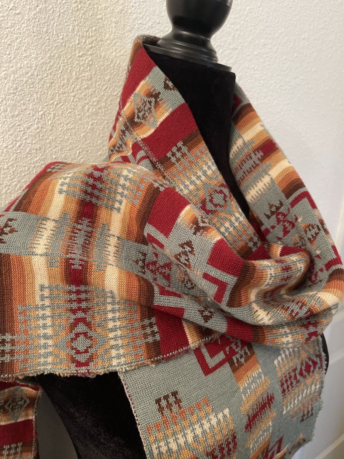 Pendleton Chief Joseph Patterned Scarf - image 6