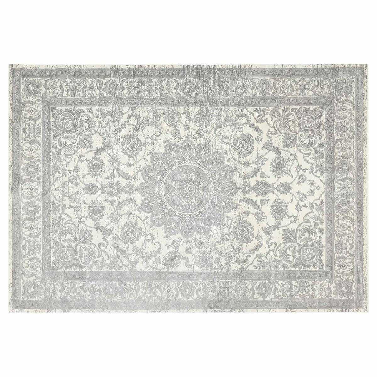 Tapis persan anti-poussière 140x200cm naturel pour entretien facile