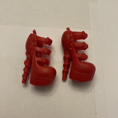 Ever After High Apple White 1st Doll Shoes All Red Heels Mattel Royal Boots Part