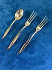 Pine Spray by International Sterling 925 Silver Appetizers Forks Spoon 47g DS19