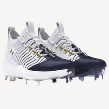 Under Armour Mens Harper 9 Pro ST Metal Baseball Cleats 3027445-103 Size 6.5
