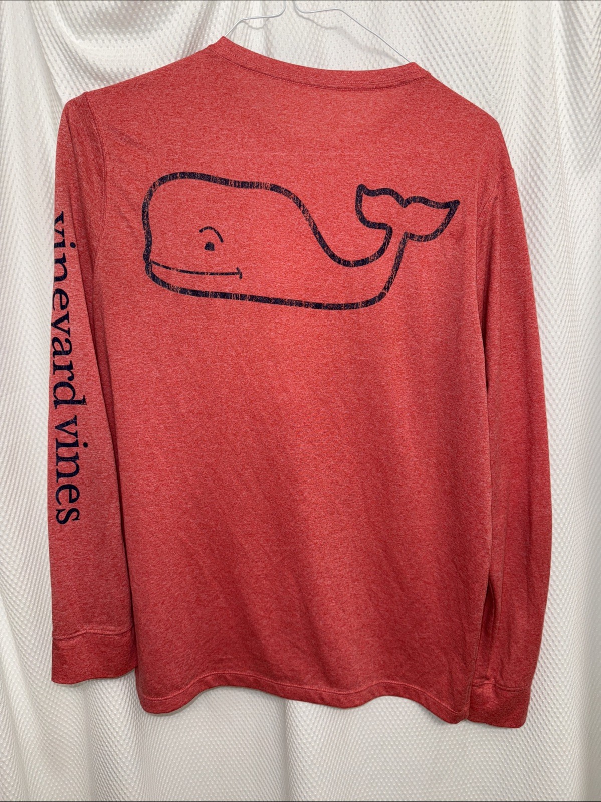Vineyard Vines Performance Tee Medium Red Long-sl… - image 4