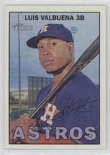 2016 Topps Heritage Gum Damage Back Luis Valbuena #201 0f8