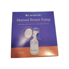 Lansinoh 50520 Manual Breast Pump Sealed NIB 