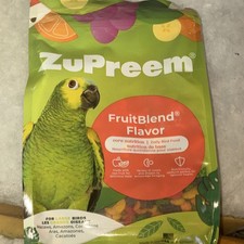 ZuPreem FruitBlend Flavor Bird Food for Large Birds Macaws Amazons