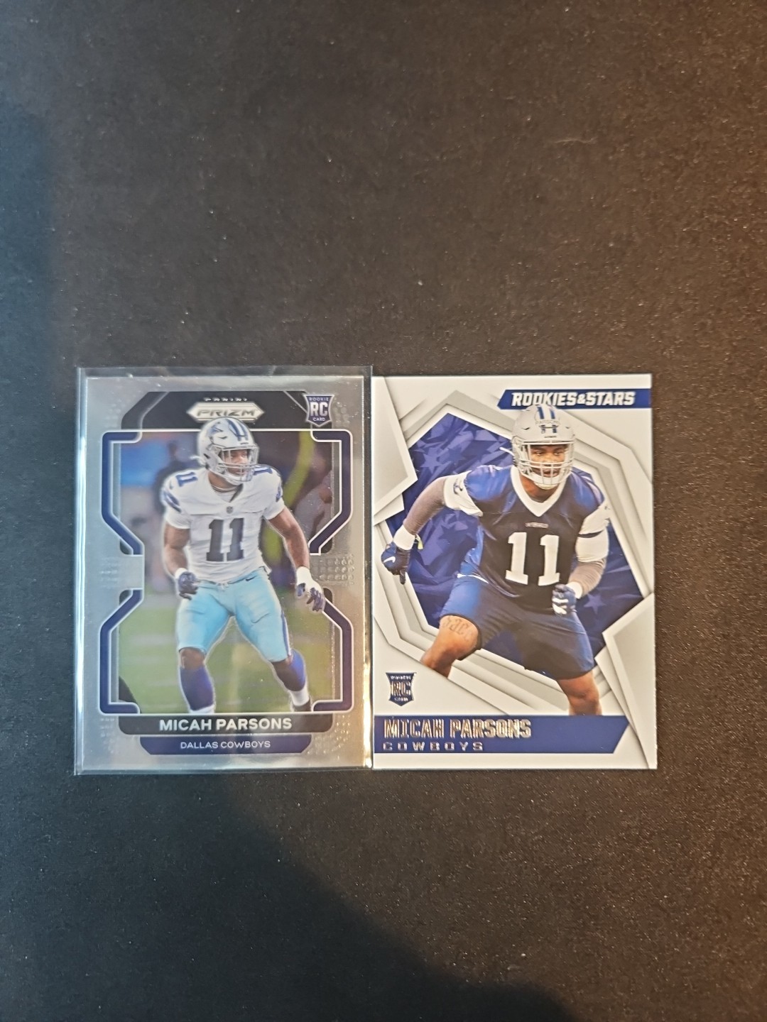 Micah Parsons 2021 RC Lot 2 Cards