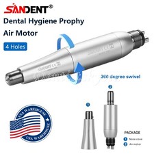 Dental Hygiene Prophy Handpiece Air Motor 4 Hole  4:1 Nose Cone