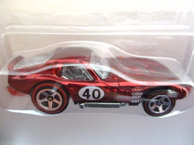 HOT WHEELS - CLASSICS - SERIES 4 - SHELBY COBRA DAYTONA COUPE - REDLINES