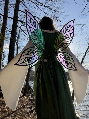 Ethereal Fairy Wings, Butterfly Costume Wings, Renaissance Fair Outfit