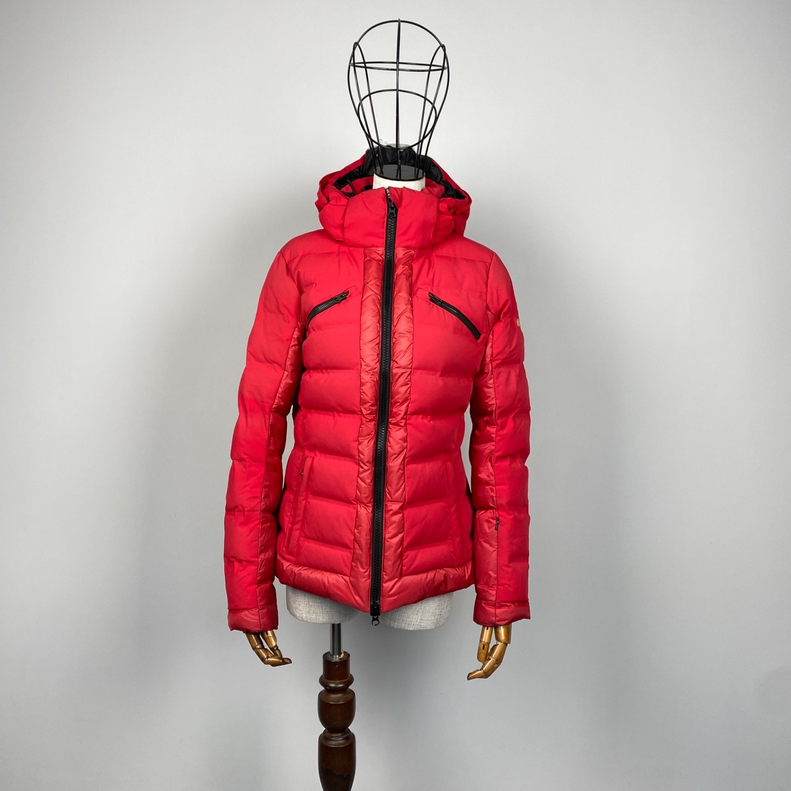 Chaqueta de esquí para mujer CAPRANEA Vanta II rojo oscuro talla 38