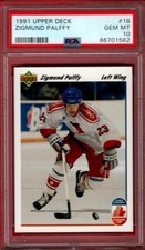 1991-92 UPPER DECK ZIGMUND PALFFY ROOKIE #16 PSA 10 91-92 UD RC GEM MINT