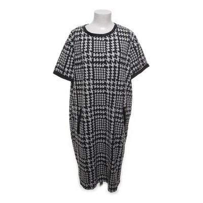 Lindex, Kleid, Größe: XL, Schwarz/Weiß, Elasthan/Polyester/Viskose, Damen #lGE