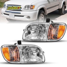 For 2000-2004 Toyota Tundra Regularaccess Cab Headlights Leftright Side 00-04