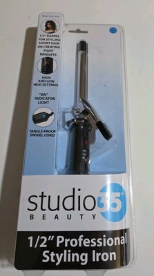 Studio 35 Beauty 1/2'' Professional Styling Iron Curling Iron