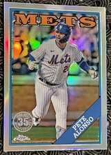 2023 Topps Chrome - 1988 Topps Baseball Pete Alonso #88BC-6