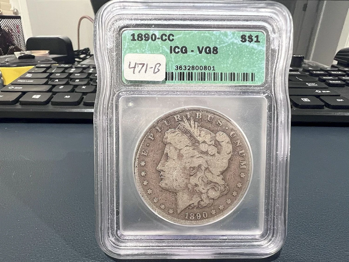 Carson City ICG 1890 Year Morgan US Dollars (1878-1921) for sale