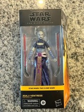 Star Wars Black Series Clone Wars 6 Asajj Ventress Figure Hasbro 2021