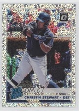 2019 Panini Donruss Optic Rated Rookies White Sparkle Prizm Christin Stewart gl2