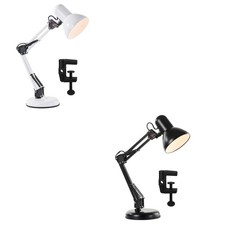Architect Desk Lamp Adjustable Swing Arm 53cm Tall Lamp With Base or Desk Clamp