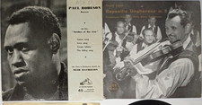 Disco 45 Giri Paul Robeson Canoe Song Love Song + Franz Liszt Rapsodia Ungherese