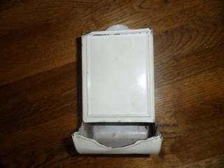 Vintage Metal Wall Mount Match Stick Holder