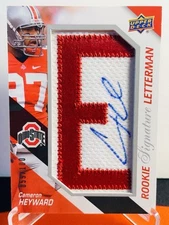 2011 Upper Deck Cameron Heyward Auto Patch /100 #RSL-CH Steelers Ohio St Buckeye