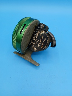 #ad Vintage Johnson THE CITATION Model 110A Green Fishing Reel Outdoors Angling $27.50
