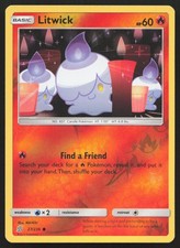 Litwick 27/236 Common Unified Minds Pokemon Reverse Holo NM