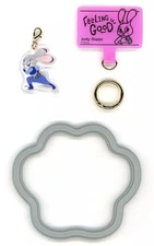 Mobile Goods Judy Hopps Smartphone Hand Strap Zootopia Happy Kuji Prize F Used