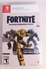 Nintendo Switch Fortnite Transformers Pack Game Add-On