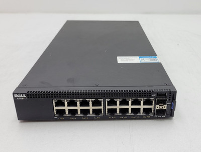 Dell X1018P E11W 16-Port GbE PoE+ 2xSFP+ Smart Managed Switch P/N: X1018P Tested