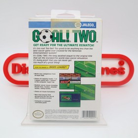 NES Nintendo GOAL! TWO 2 II SOCCER - NEW & Factory Sealed with Authentic H-Seam!