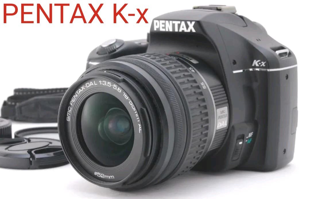 PENTAX K-x Digital SLR Camera Kit 12.3MP Compact Lightweight