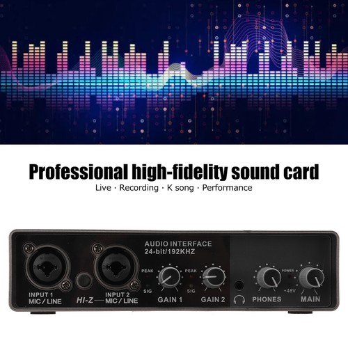 Live Soundkarte Q22 Digital Mixing Usb Externe Computer Handy Aufnahme Live URS - Afbeelding 4 van 22