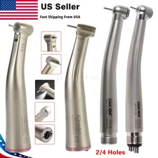 SANDENT Dental High Speed Handpiece  Turbine /1:5 LED Optic Contra Angle New