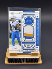2025 National Treasures Rookie Omarion Hampton Franchise Treasures Patch /49