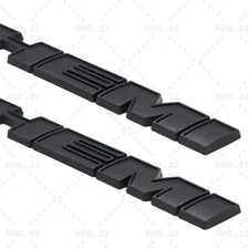 For Charger Challenger HEMI Emblems Front Fender Badges Symbol Nameplate Black