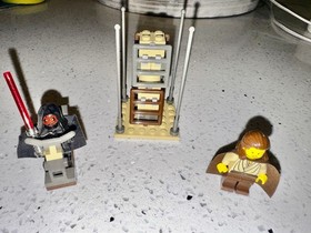 Star Wars Lego 7101 Qui-Gon vs Darth Maul Lightsaber Duel (1999) NO Box/Manual