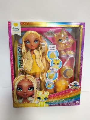 Sunny Madison Rainbow High Rainbow World Puppe Sparkle Slime Fashion Doll Neu 