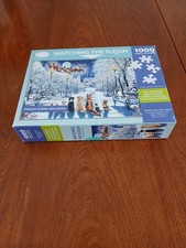  1000 Piece Jigsaw puzzle by Otter House Ltd "Watching the Sleigh" new for Xmas
