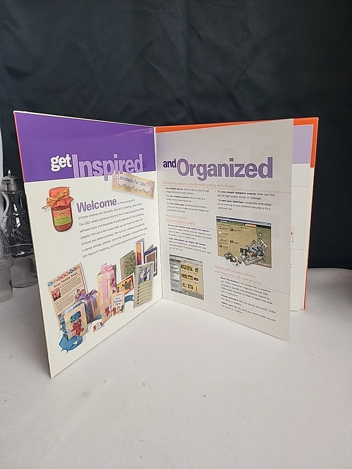 Microsoft Picture It! Publishing Gold Edition v. 2001 PC Sealed! Priority - Image 3 of 4