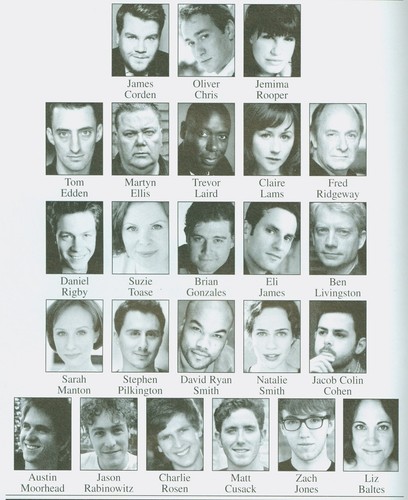 Playbill + One Man Two Guvnors + Opening Night + James Corden , Ben Livingston - Picture 3 of 5