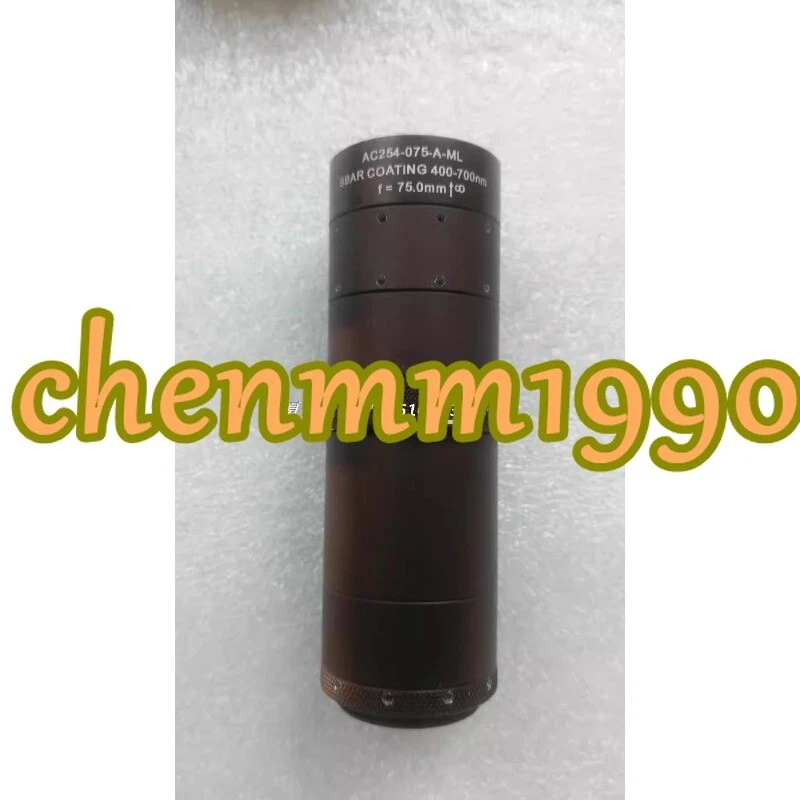 1PC used THORLABS AC254-075-A-ML BBAR COATING 400-700MM F=75.0mm #YY - Image 2 of 4